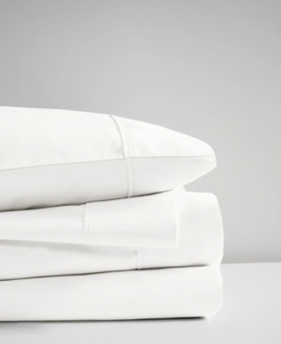 Shop Beautyrest Closeout!  Wrinkle-resistant 400 Thread Count Cotton Sateen 4-pc. Sheet Set, California Ki In White
