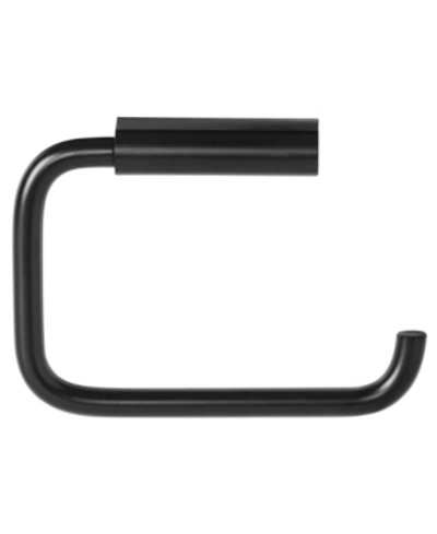 Blomus Modo Titanium Coated Wall Mounted Toilet Paper Holder Bedding In Black