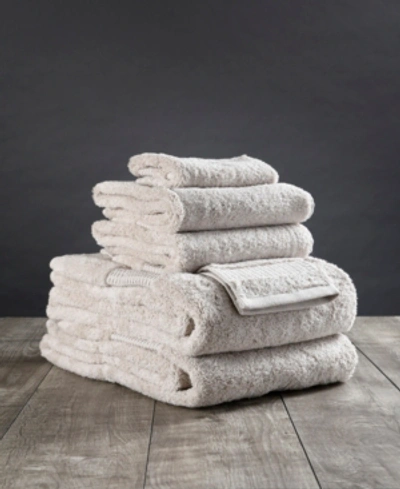 Shop Delilah Home Resort Collection Organic Turkish Cotton 6-pc. Towel Set In Natural