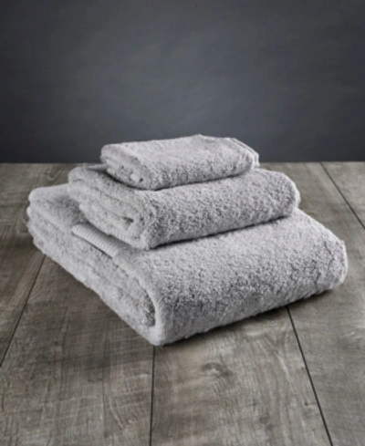 Delilah Home Resort Collection Organic Turkish Cotton 3-pc. Towel Set In Light Gray