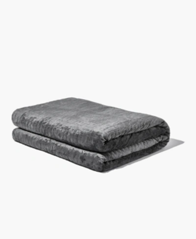 Shop Gravity Queen/king Weighted Blanket Bedding In Gray