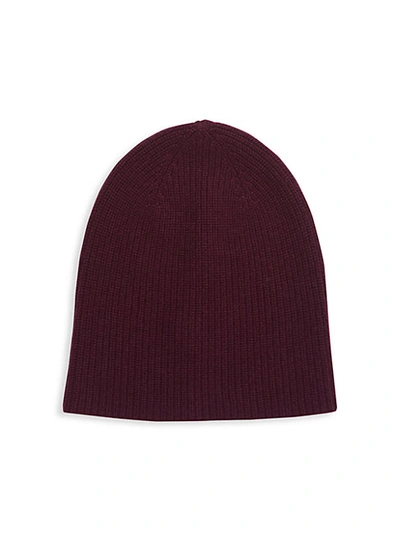 Shop Saks Fifth Avenue Men's Ribbed Cashmere Beanie In Navy