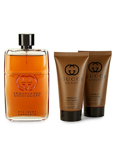 Shop Gucci Guilty Travel Collection 3-piece Set