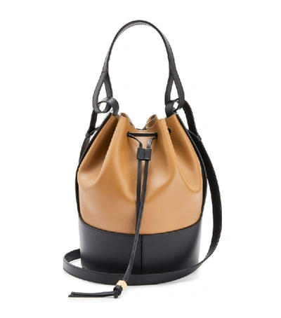 Shop Loewe Leather Balloon Bag