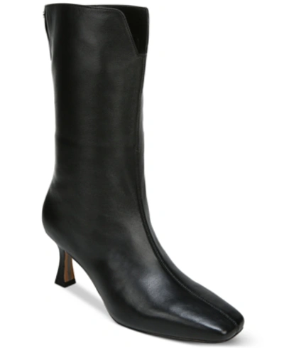 Shop Sam Edelman Women's Lolita Mid-shaft Boots Women's Shoes In Black