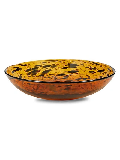 Shop Aerin Large Tortoise Glass Bowl