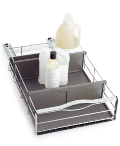 Shop Simplehuman 14" Pull-out Cabinet Organizer In Grey