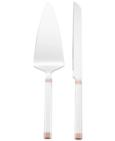 Kate Spade Rosy Glow 2-piece Dessert Set In No Color