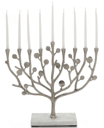 Shop Michael Aram Judaica Botanical Leaf Menorah