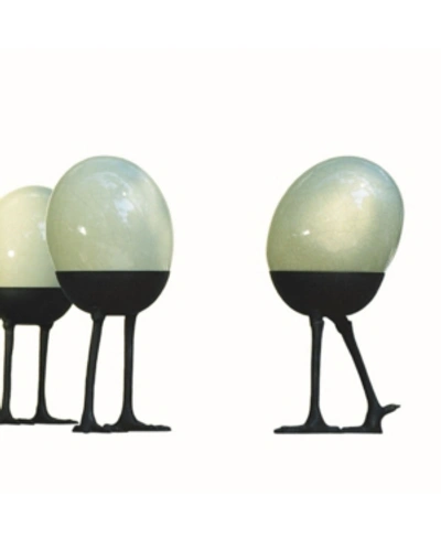Global Views Ostrich Egg On Legs Standing