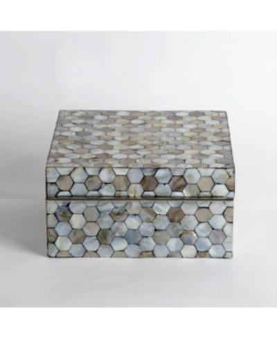Global Views Mother Of Pearl Box Medium
