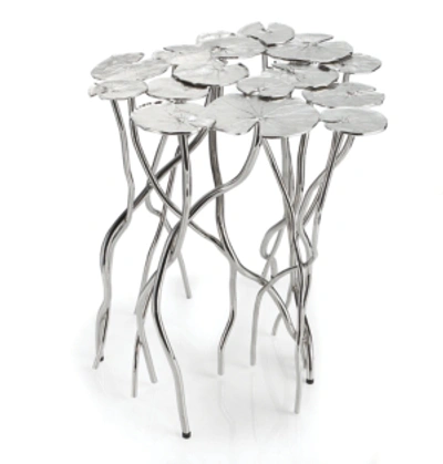 Shop Michael Aram Lily Pad Accent Table
