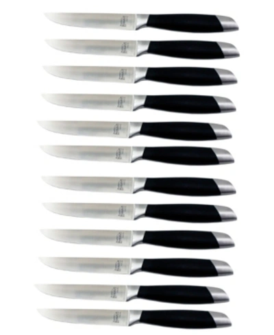 Shop Berghoff Geminis 12-pc. Steak Knife Set In Black