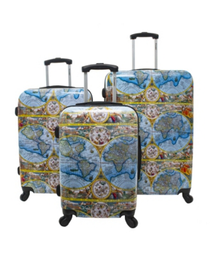 printed luggage sets