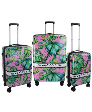 printed hardside luggage