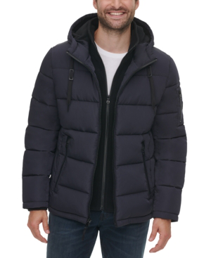 calvin klein padded jacket mens