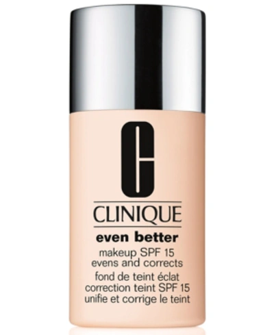 Shop Clinique Even Better Makeup Broad Spectrum Spf 15 Foundation, 1-oz. In Cn 02 Breeze