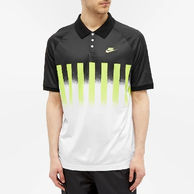 Nike Re-issue Agassi Polo In Black | ModeSens