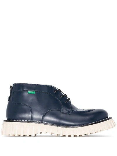 BLUE KICKERS AKTYON LACE-UP SHOES