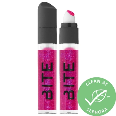 Shop Bite Beauty Yaysayer Plumping Lip Gloss Raspberry Swirl 0.175oz / 5.0 G