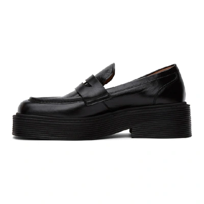 Shop Marni Black New Forest Loafer In 00n99 Black