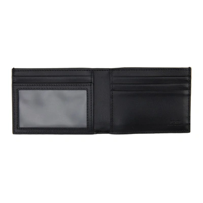 Shop Fendi Black And Brown Forever  Bifold Wallet In F199b Tobac