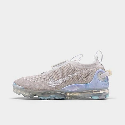 Shop Nike Women's Air Vapormax 2020 Flyknit Running Shoes In White/summit White/white