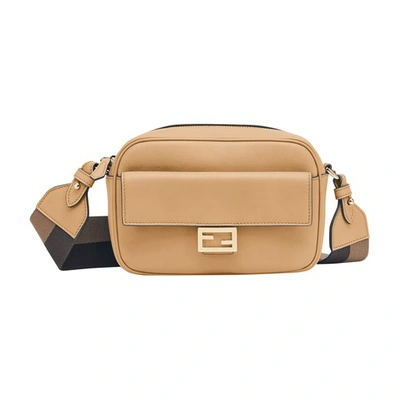 Shop Fendi Mini  Cam In Beige