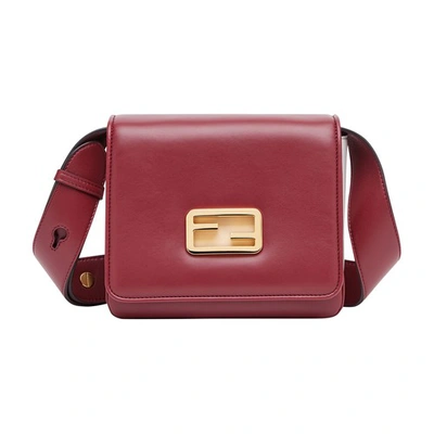 Shop Fendi Id Small In Rouge