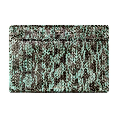 Shop Fendi Peekaboo Iseeu Pocket In Green