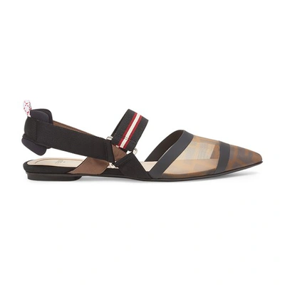 Shop Fendi Multicolour Technical-mesh Colibrì In Multicolore