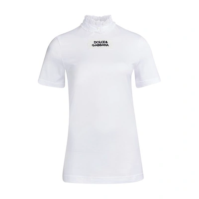 Shop Dolce & Gabbana T-shirt In Bianco Ottico