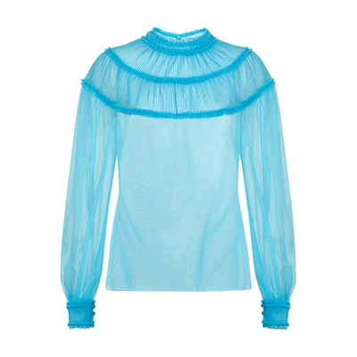 Shop Fendi Shirt In Blue