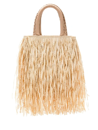 Shop Nannacay Buriti Salix Mini Bag In Neutrals