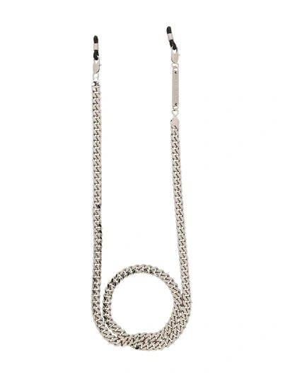 Shop Frame Chain Diamond Geezer Glasses Chain In Silver