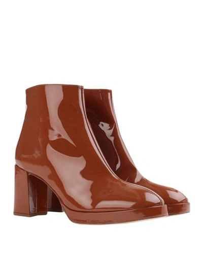Miista Ankle Boots In Brown