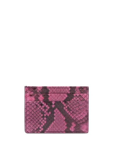 Shop Dolce & Gabbana Devotion Cardholder In Pink