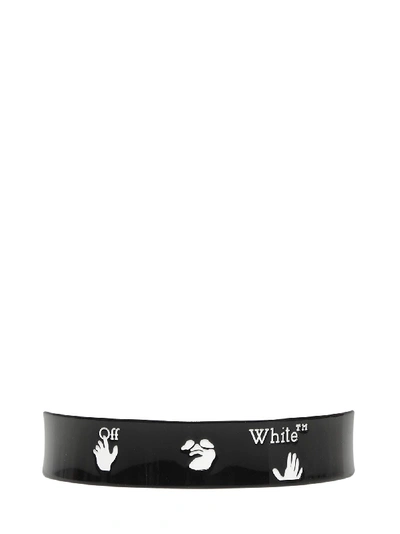 Off-white Headband In Black/white | ModeSens