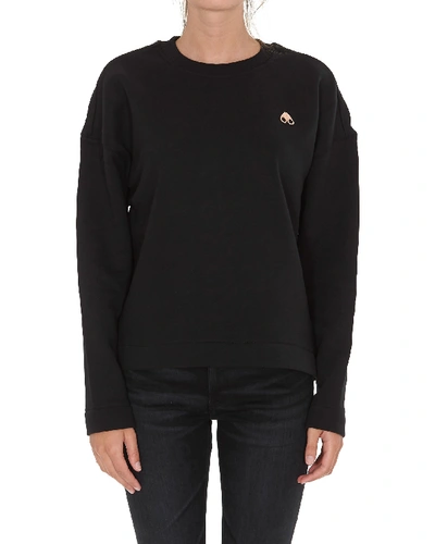 Shop Moose Knuckles Hayden Sweatshirt In Black