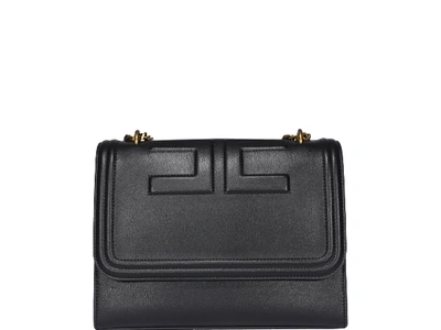 Shop Elisabetta Franchi Celyn B. Crossbody Bag In Black