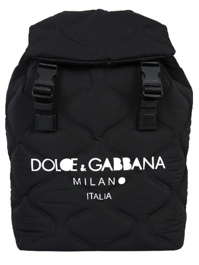 Shop Dolce & Gabbana Palermo Backpack In Nero