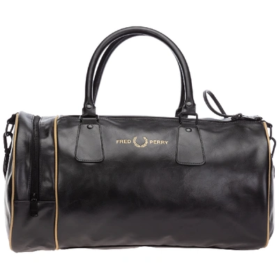 Shop Fred Perry Sharp Gym Bag In Nero