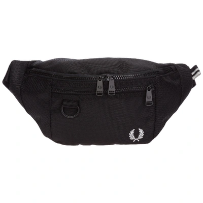 Shop Fred Perry Star Bum Bag In Nero