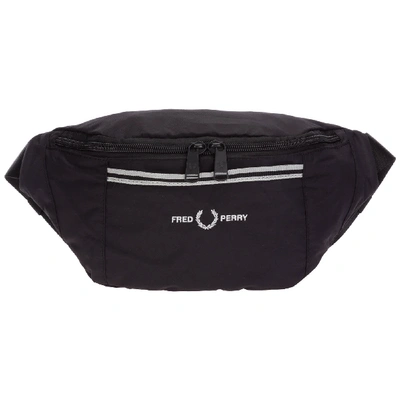 Shop Fred Perry Icon Bum Bag In Nero