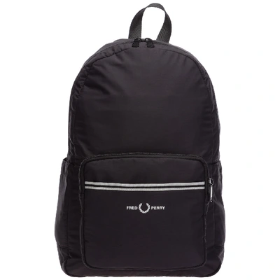 Shop Fred Perry Star Backpack In Nero