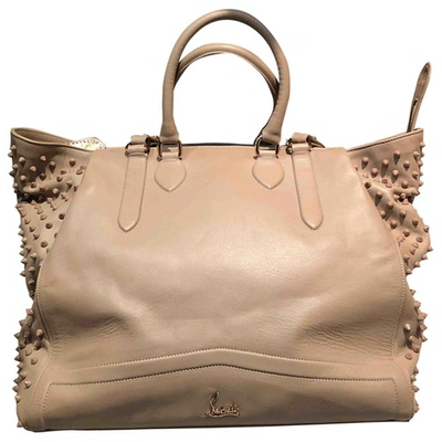 Pre-owned Christian Louboutin Pink Leather Handbag