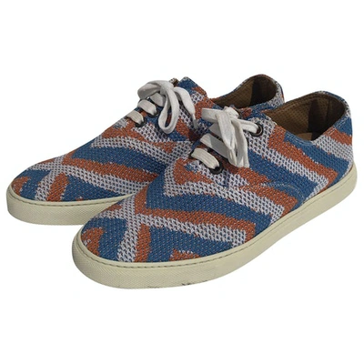 Pre-owned Marc Jacobs Cloth Low Trainers In Multicolour
