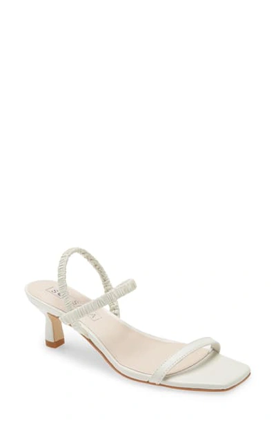 Shop Sol Sana Oscar Ankle Strap Sandal In White Leather