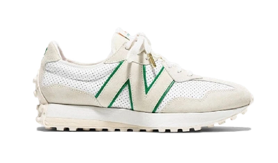 New balance 327 casablanca green logo sale