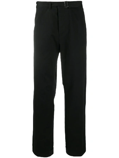 Shop Haider Ackermann Straight-leg Tailored Trousers In Black